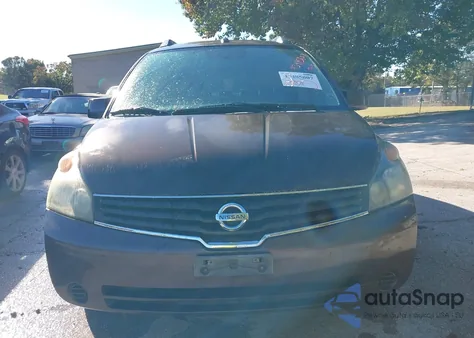 2007 Nissan Quest 3.5 Sl from USA, damaged, VIN 5N1BV28U87N135085